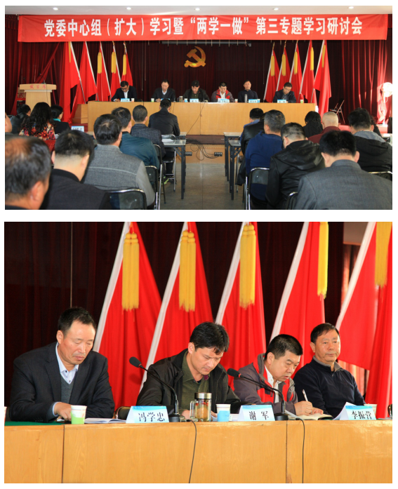 集团开云中国党委组织召开中心组(扩大)学习暨“两学一做”第三专题学习研讨会